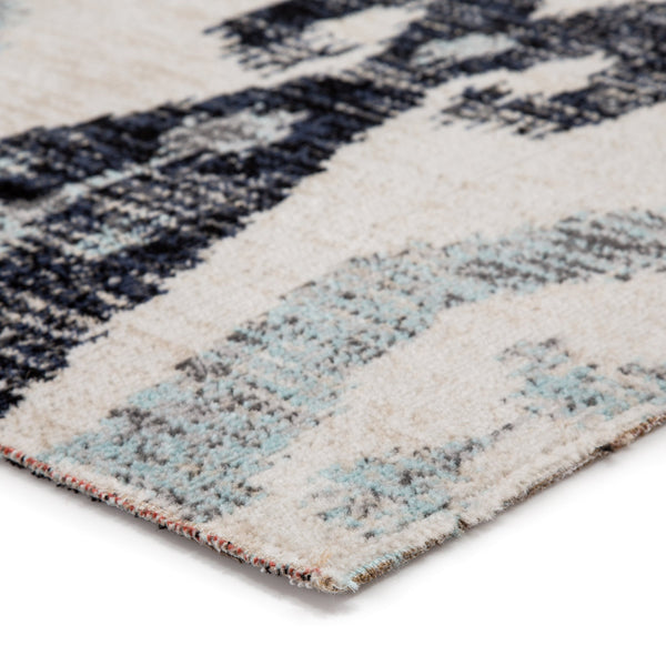 Jaipur Living Jaipur Living Zenith Ikat Polypropylene Runner Rug for Hallways Patios and Entryways Blue 2'X3' RUG142929