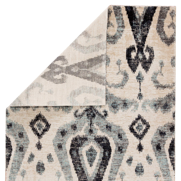 Jaipur Living Jaipur Living Zenith Ikat Polypropylene Runner Rug for Hallways Patios and Entryways Blue 2'X3' RUG142929