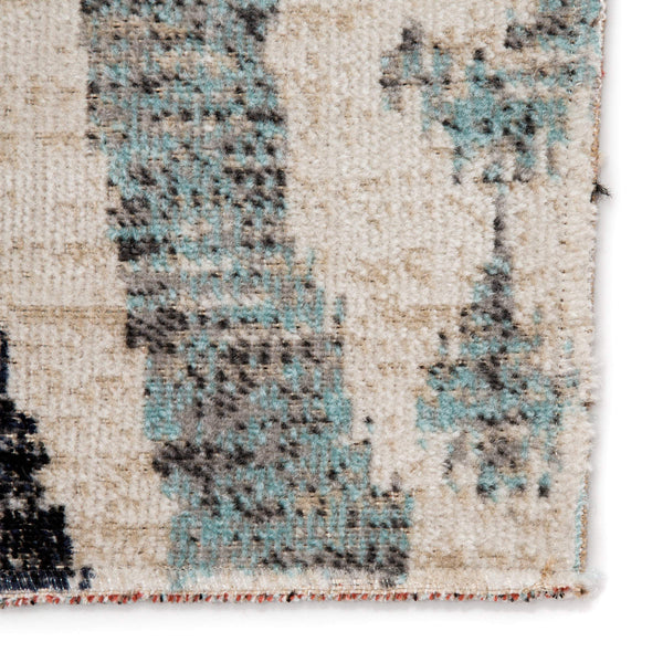 Jaipur Living Jaipur Living Zenith Ikat Polypropylene Runner Rug for Hallways Patios and Entryways Blue 2'X3' RUG142929