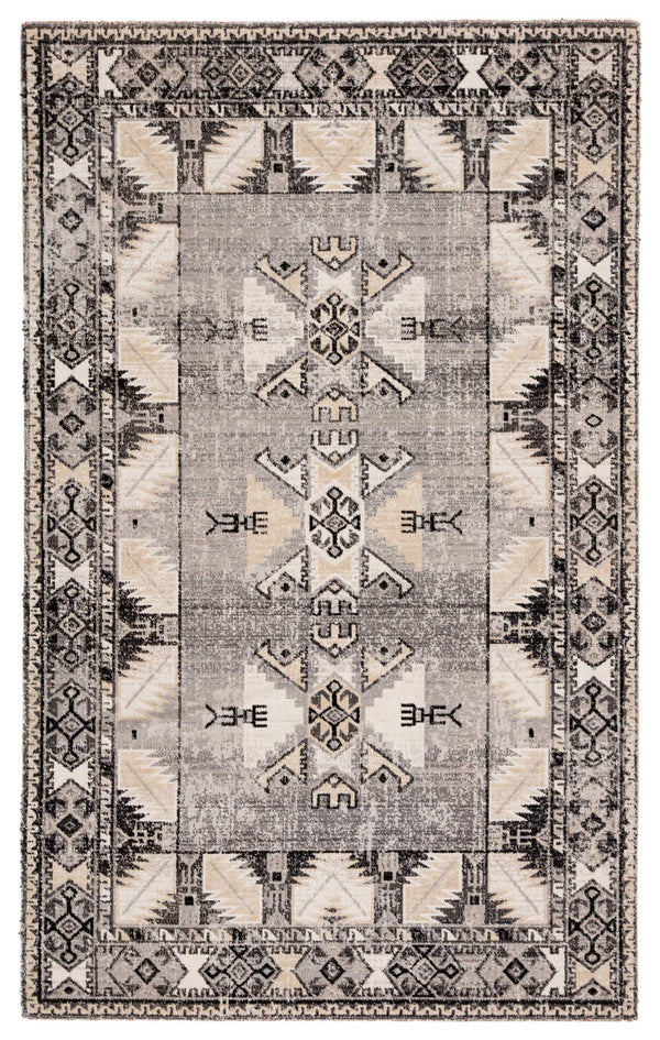 Jaipur Living Jaipur Living Paloma Polypropylene Tribal Medallion Rug for Indoor Outdoor Spaces 5'3" x 7'6" RUG142956