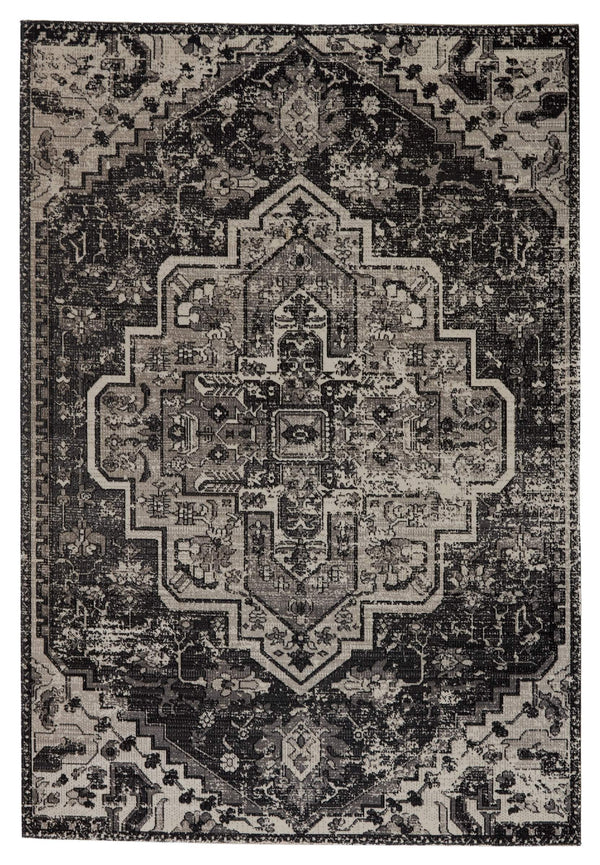 Jaipur Living Jaipur Living Ellery Polypropylene Serapi Medallion Rug for Indoor Outdoor Spaces 8'10"X12' RUG149156