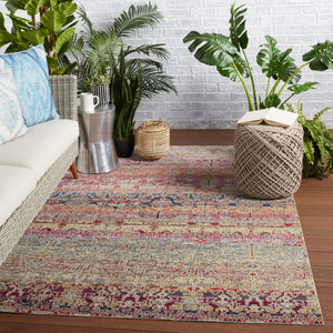 Jaipur Living Jaipur Living Bodega Polypropylene Trellis Rug Turkish Brocade Indoor Outdoor RUG149148