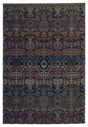 Jaipur Living Jaipur Living Polypropylene Trellis Runner Rug Ornate Brocade Jewel Tone Indoor Outdoor RUG149121