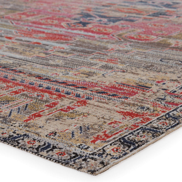 Jaipur Living Jaipur Living Cicero Tribal Medallion Polypropylene Indoor Outdoor Rug Distressed Boho RUG149199