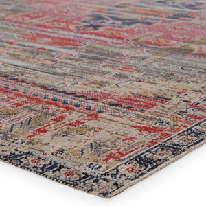 Jaipur Living Jaipur Living Cicero Tribal Medallion Polypropylene Indoor Outdoor Rug Distressed Finish RUG149070