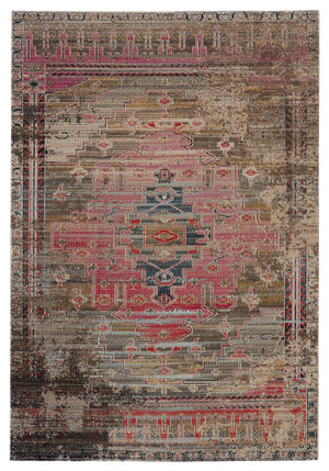 Jaipur Living Jaipur Living Cicero Tribal Medallion Polypropylene Indoor Outdoor Rug Vintage Warmth RUG149071