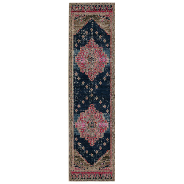 Jaipur Living Jaipur Living Cicero Tribal Medallion Polypropylene Runner for Patio or Hallway RUG149068