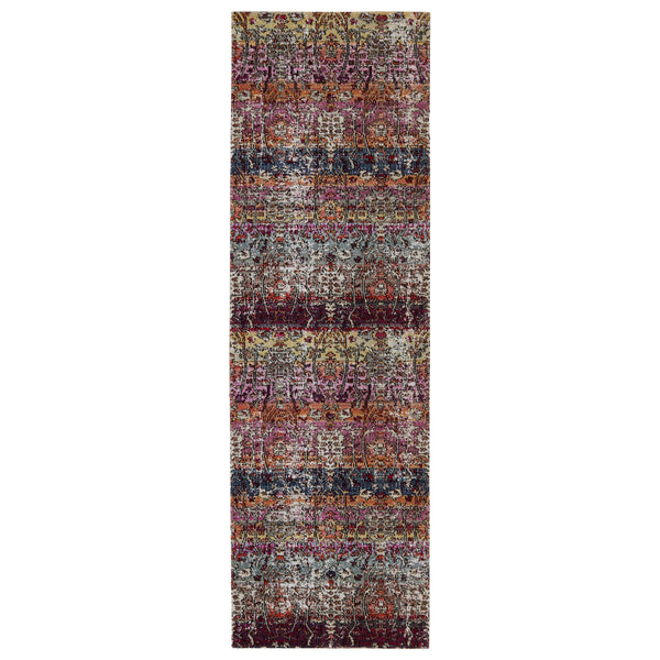 Jaipur Living Jaipur Living Trellis Damask Polypropylene Runner Rug Vintage Distressed Indoor Outdoor RUG149055