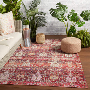 Jaipur Living Jaipur Living Trellis Polypropylene Indoor Outdoor Rug Vintage Damask Patio Accent RUG149040