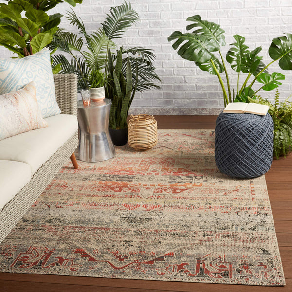 Jaipur Living Jaipur Living Altona Polypropylene Medallion Rug for Patio Kitchen or Entryway 8'10" X 12' RUG149036