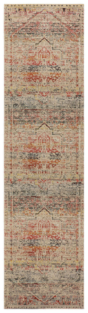 Jaipur Living Jaipur Living Altona Polypropylene Medallion Rug for Patio Kitchen or Entryway 2'8" X 10' RUG149038