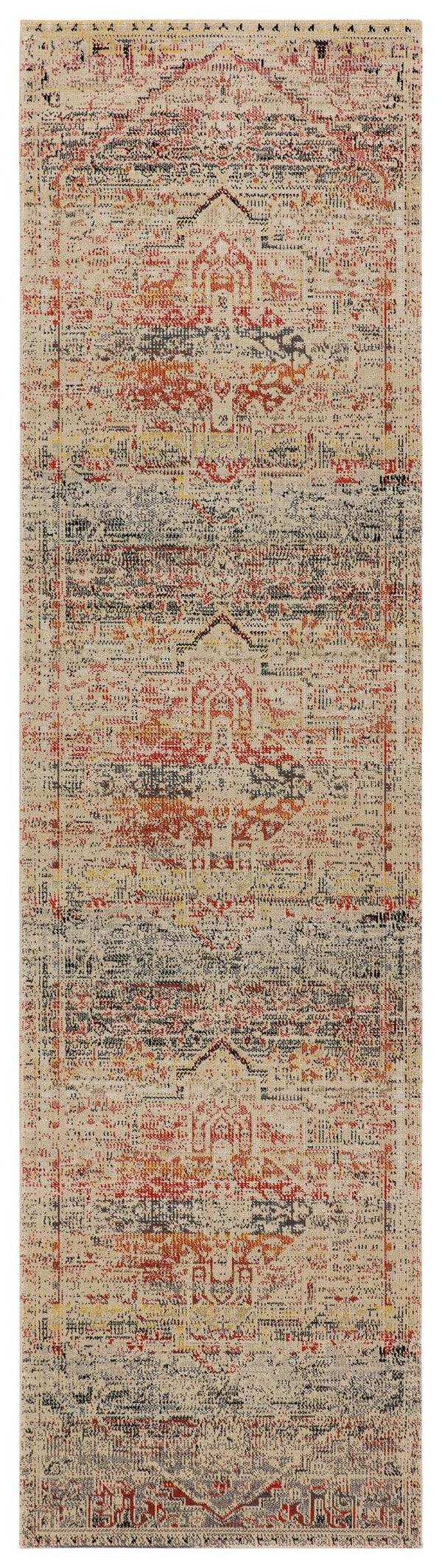 Jaipur Living Jaipur Living Altona Polypropylene Medallion Rug for Patio Kitchen or Entryway 2'8" X 10' RUG149038
