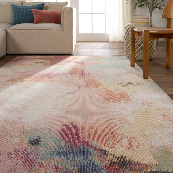 Jaipur Living Jaipur Living Meuse Abrashed Abstract Polypropylene Rug for Indoor Outdoor Spaces 2'6"X8' RUG156858