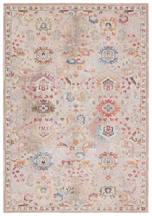 Jaipur Living Jaipur Living Hesperia Oushak Runner Rug Polypropylene Distressed Floral Indoor Outdoor 7'6"X9'6" RUG156870