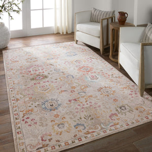 Jaipur Living Polaris Hesperia Updated Traditional Transitional Machine Made Outdoor Rug Multicolor 9'10"x14'