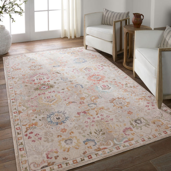 Jaipur Living Polaris Hesperia Updated Traditional Transitional Machine Made Outdoor Rug Multicolor 9'10"x14'