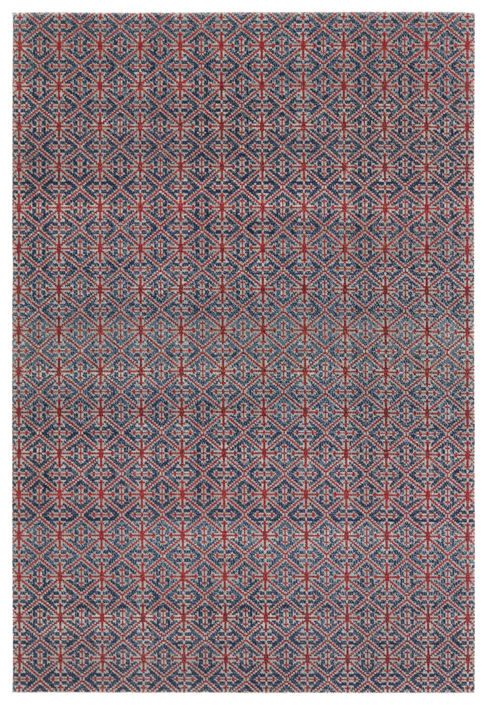 Jaipur Living Polaris Darlita POL52 Machine Made Powerloomed Outdoor Rug Red 7'6" x 9'6"