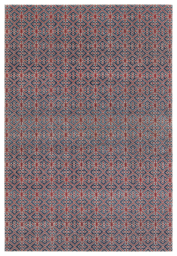 Jaipur Living Polaris Darlita POL52 Machine Made Powerloomed Outdoor Rug Red 7'6" x 9'6"