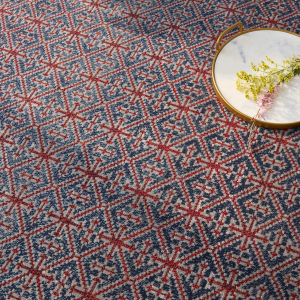 Jaipur Living Jaipur Living Darlita Polypropylene Trellis Rug Distressed Oushak Indoor Outdoor RSW104741