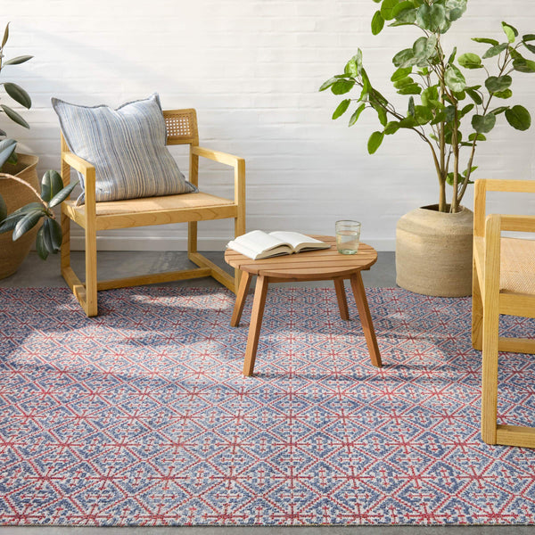Jaipur Living Jaipur Living Darlita Polypropylene Trellis Rug Distressed Oushak Indoor Outdoor RSW104741