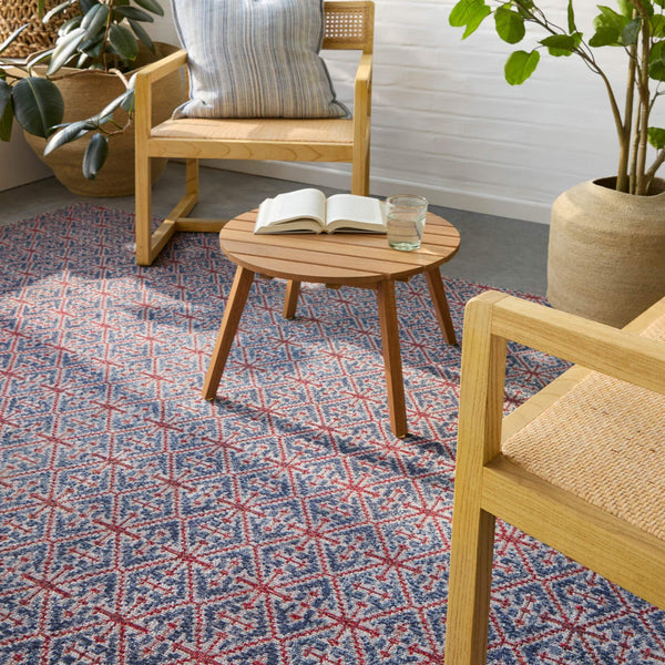 Jaipur Living Jaipur Living Darlita Polypropylene Trellis Rug Distressed Oushak Indoor Outdoor RSW104741