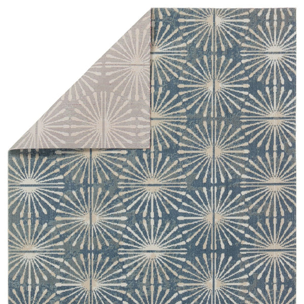 Jaipur Living Polaris Calvary Pol53 Powerloomed Machinemade 100% Polypropylene Contemporary Geometric Outdoor Rug Blue, White 100% Polypropylene Rug159176