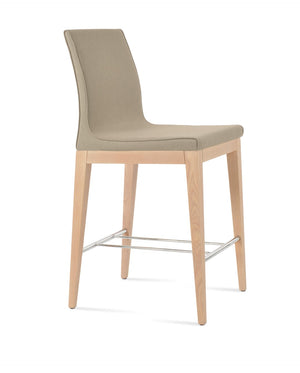 Soho Concept Polo Wood Barstools & Counterstools - Italian Ppm Fabric, 5-10 Year Guarantee, Stylish Comfort! Ash,Natural,Chrome,Beige  Soho-concept-dining-chair-09687