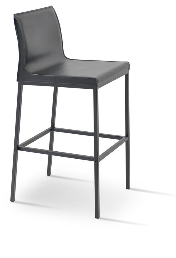 Soho Concept Solid Steel Barstools & Counterstools: Luxurious Upholstered Seating With 10-year Guarantee Options Black  Soho-concept-dining-chair-09695