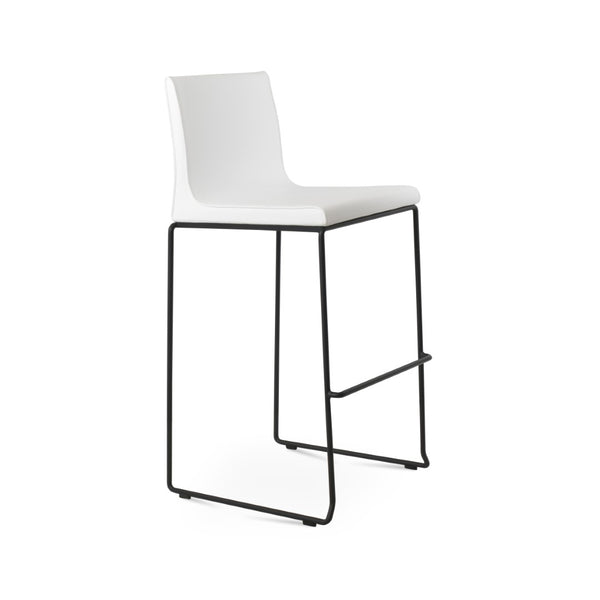 Soho Concept Polo Stackable Barstools & Counterstools – Modern Design, Durable Steel, 5-10 Year Guarantees! Black,White  Soho-concept-dining-chair-09689