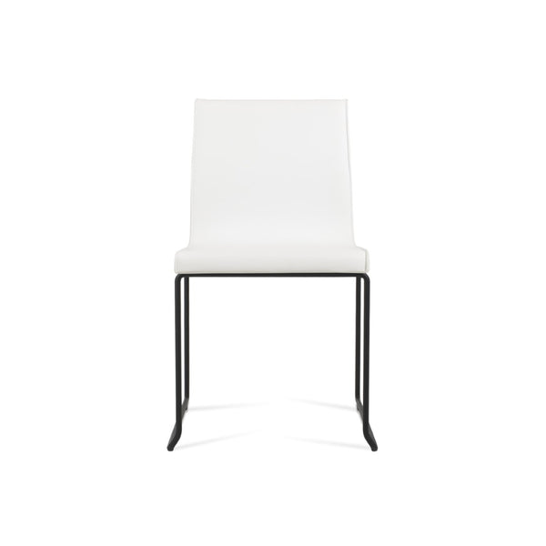 Soho Concept Polo Wire Stackable Dining Chair - Flexible Back, Brass & Beige, Durable Camira Era Fabric, 10 Year Guarantee Black,White  Soho-concept-dining-chair-05614