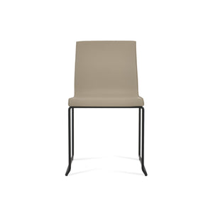 Soho Concept Polo Wire Stackable Dining Chair - Flexible Back, Brass & Beige, Durable Camira Era Fabric, 10 Year Guarantee Black  Soho-concept-dining-chair-05618