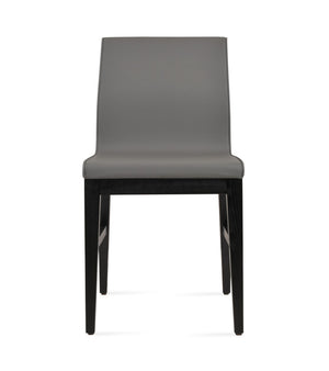 Soho Concept Pasha Wood Dining Chair - Elegant Upholstered Comfort In Beech, 10-year Guarantee & Stylish Options Ash,Black,Grey  Soho-concept-dining-chair-05536
