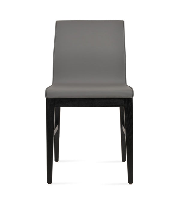 Soho Concept Pasha Wood Dining Chair - Elegant Upholstered Comfort In Beech, 10-year Guarantee & Stylish Options Ash,Black,Grey  Soho-concept-dining-chair-05536