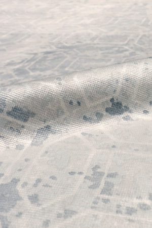 Pasargad Home Beverly Collection Hand-loomed Grey Silk Rug - Modern Elegance For Your Decor   Pop-8402 10x14