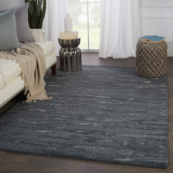 Jaipur Living Jaipur Living Fjord Hand-tufted Wool Abstract Area Rug for Modern Rooms Blue 10'X14' RUG147414