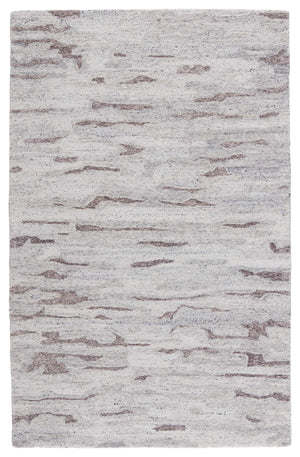 Jaipur Living Jaipur Living Fjord Hand-tufted Wool Abstract Area Rug for Modern Rooms Gray 9'X12' RUG147392