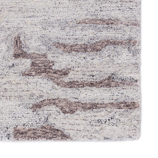 Jaipur Living Jaipur Living Fjord Hand-tufted Wool Abstract Area Rug for Modern Rooms Gray 9'X12' RUG147392