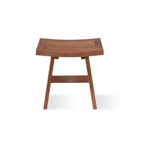 Soho Concept Porto Stool - Handcrafted Solid Teak Wood With Smooth Finish, Water-repellent, No Assembly Needed! Teak  Soho-concept-dining-chair-14155