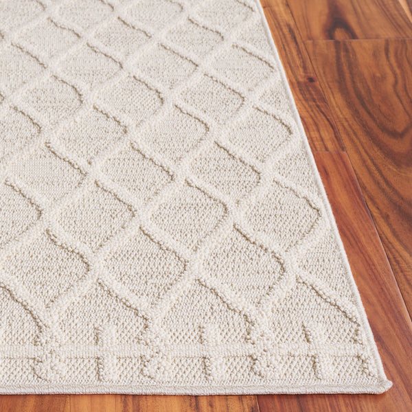 Safavieh Paros Elegant Geometric Diamond Area Rug - Timeless Design For Any Decor, Durable & Stylish Ivory Polypropylene Pos102a-27