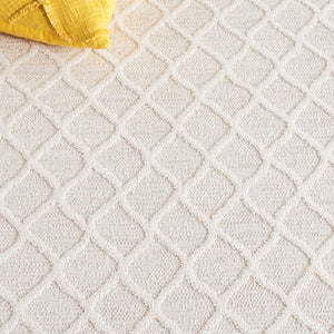 Safavieh Paros Elegant Geometric Diamond Area Rug - Timeless Design For Any Decor, Durable & Stylish Ivory Polypropylene Pos102a-27