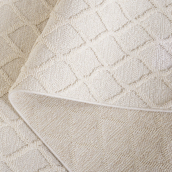 Safavieh Paros Elegant Geometric Diamond Area Rug - Timeless Design For Any Decor, Durable & Stylish Ivory Polypropylene Pos102a-27