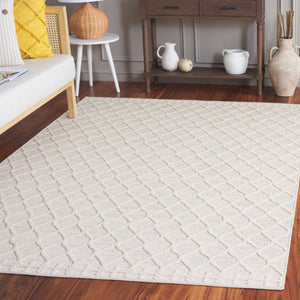 Safavieh Paros Power-Loomed Ivory Polypropylene Area Rug for Modern Living and Dining Rooms 6'-7" x 8'-7" POS102A-6