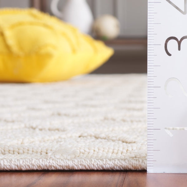 Safavieh Paros Power-Loomed Ivory Polypropylene Area Rug for Modern Living and Dining Rooms 9'-0" x 12'-0" POS102A-9