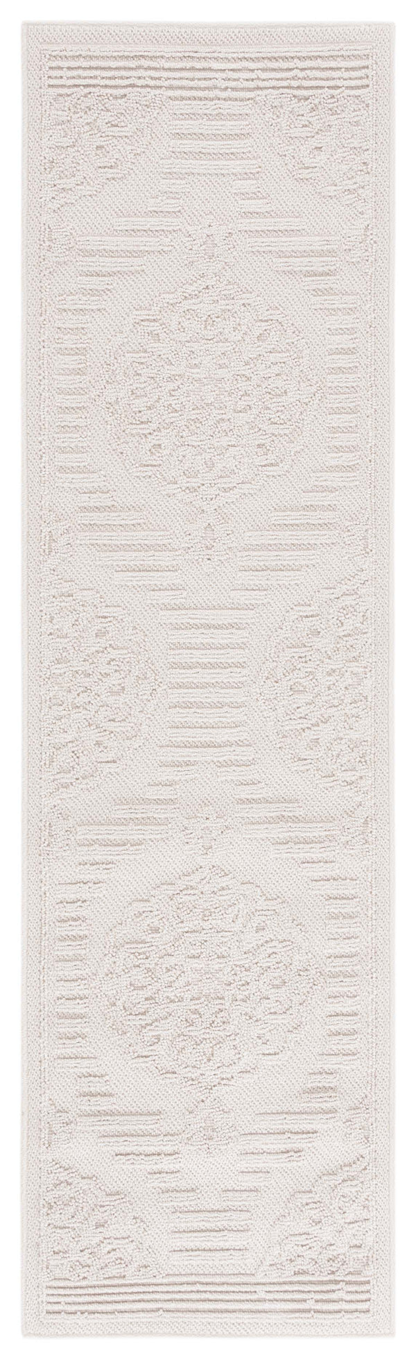 Safavieh Paros Elegant Medallion Area Rug - Timeless Floral Design For Luxury Living Spaces, Durable & Chic Ivory Polypropylene Pos106a-27