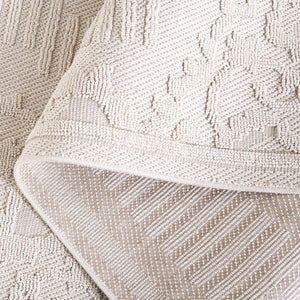 Safavieh Paros Elegant Medallion Area Rug - Timeless Floral Design For Luxury Living Spaces, Durable & Chic Ivory Polypropylene Pos106a-27