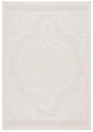 Safavieh Paros Elegant Medallion Area Rug - Timeless Floral Design For Luxury Living Spaces, Durable & Chic Ivory Polypropylene Pos106a-27