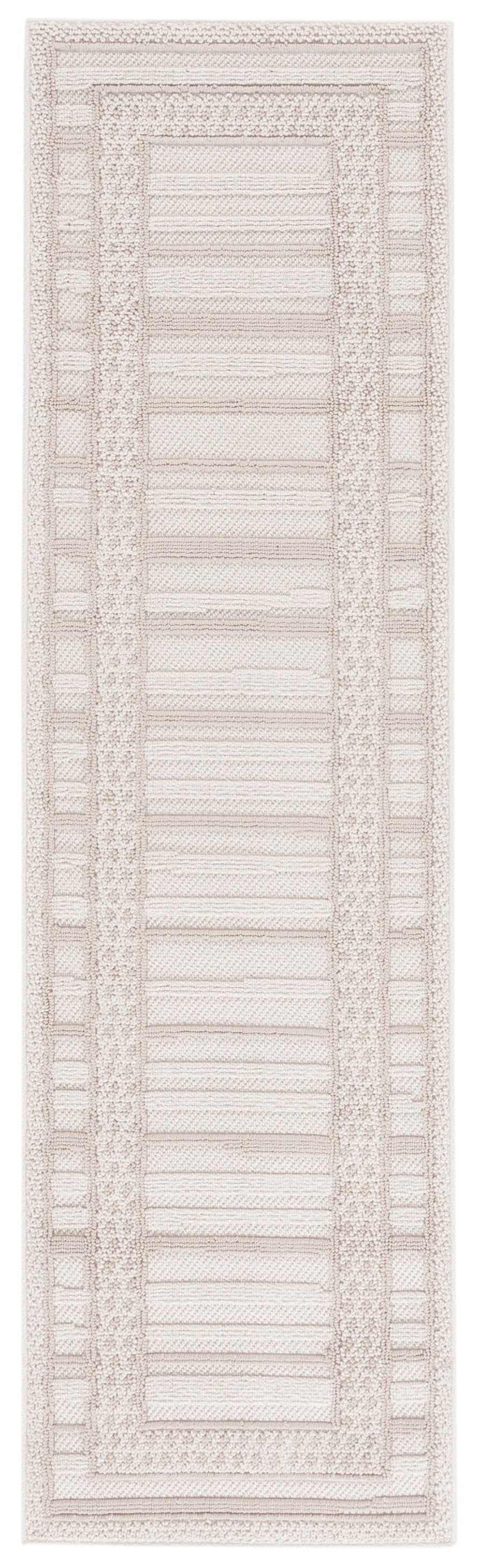 Safavieh Paros Elegant Ivory Runner Rug - Durable Power-loomed Design For Timeless Home Décor Style Ivory Polypropylene Pos108a-5