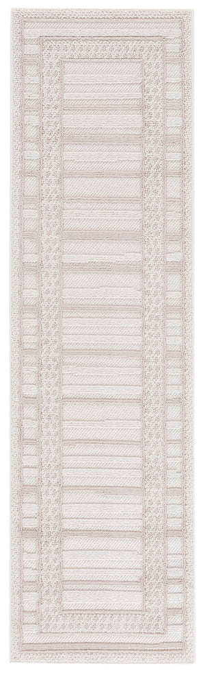 Safavieh Paros Elegant Ivory Runner Rug - Durable Power-loomed Design For Timeless Home Décor Style Ivory Polypropylene Pos108a-5