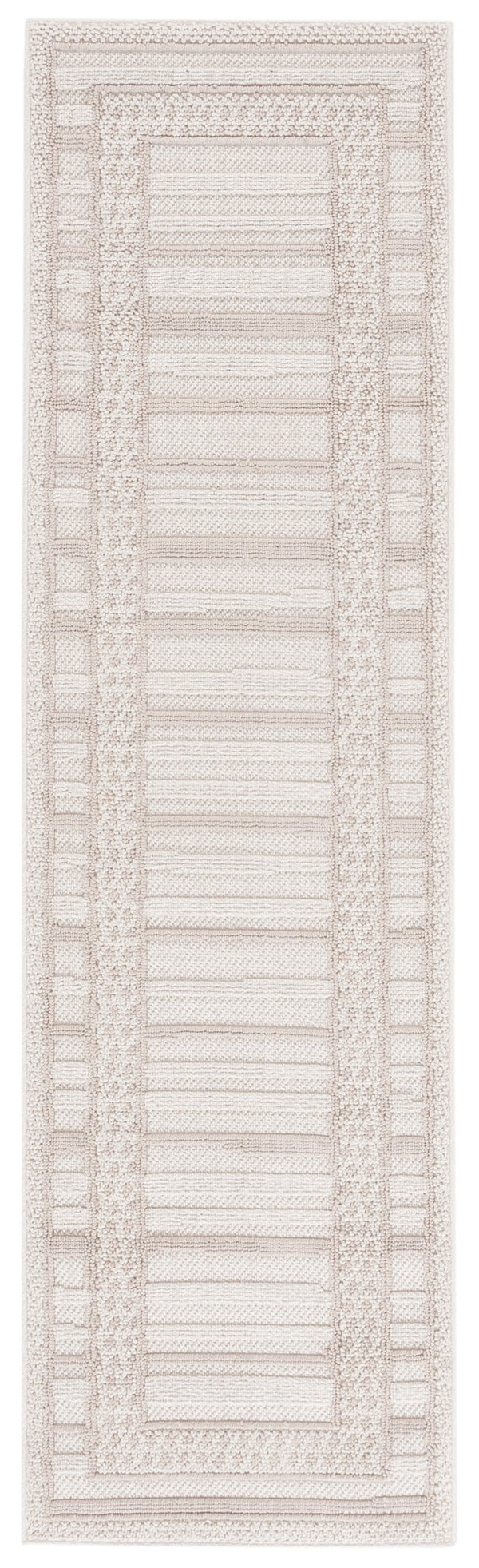 Safavieh Paros Elegant Ivory Runner Rug - Durable Power-loomed Design For Timeless Home Décor Style Ivory Polypropylene Pos108a-5