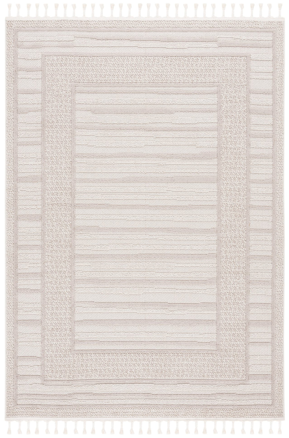 Safavieh Paros Elegant Ivory Runner Rug - Durable Power-loomed Design For Timeless Home Décor Style Ivory Polypropylene Pos108a-5